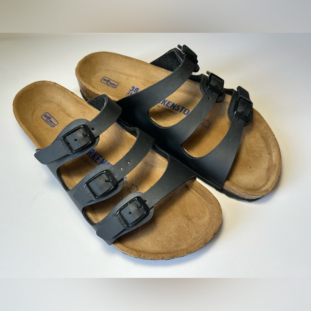 NWOT🌸(38) Birkenstock Florida Soft Footbed Sandalj